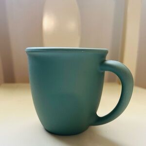Heather mint color silicone cup